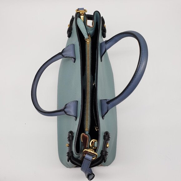 Authentic Burberry Banner Leather Satchel Bag 250-022026 - Picture 6 of 16